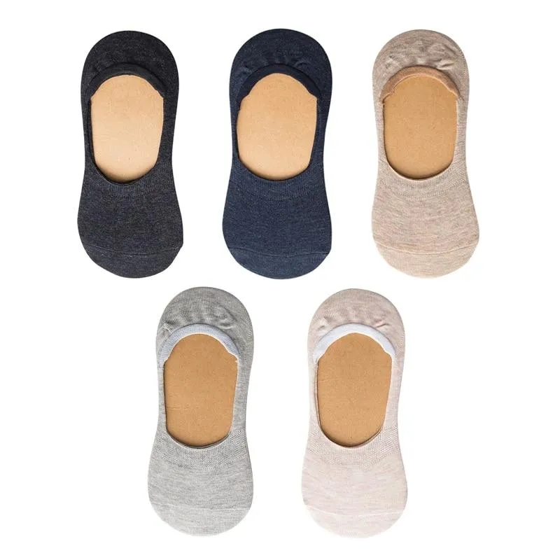 5 Pack Casual 3D Boat Heart Invisible Ankle Socks