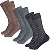 Autumn Stripe Crew Socks 3 Pack