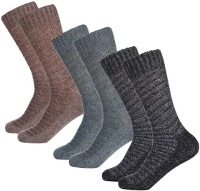 Autumn Stripe Crew Socks 3 Pack