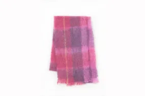 Berry Drumin Mohair Scarf