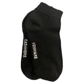 Black Cashmere Ankle Socks