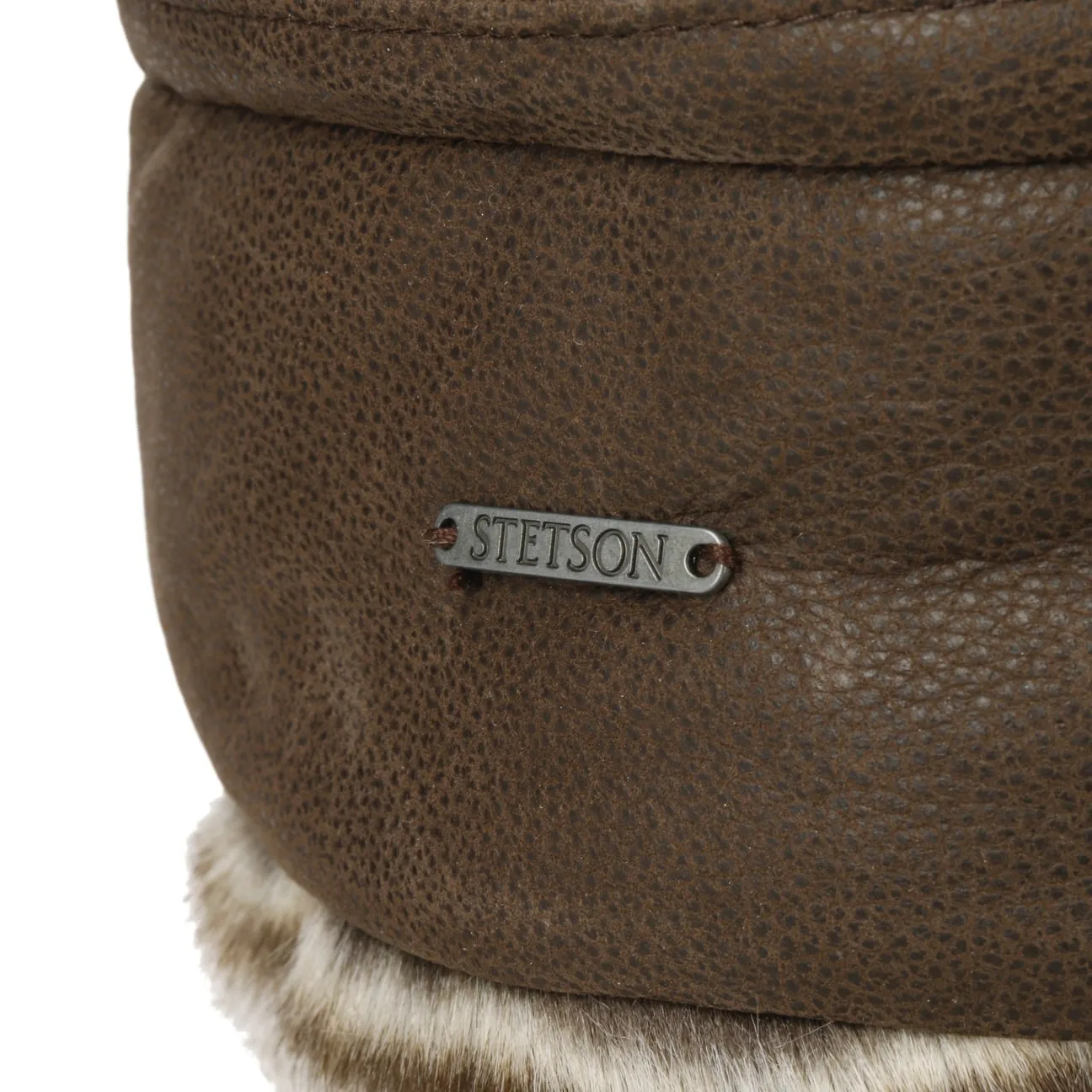 Cowhide Bomber Aviator Hat by Stetson