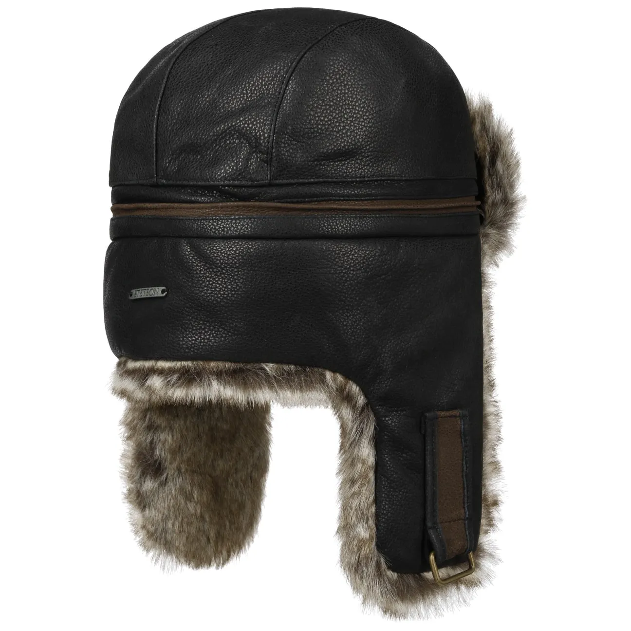 Cowhide Bomber Aviator Hat by Stetson