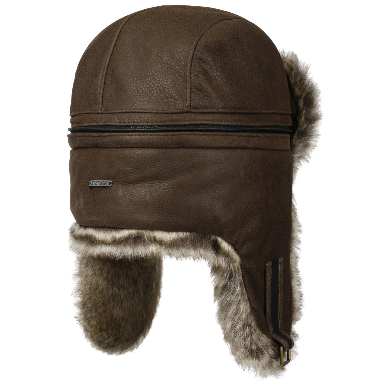 Cowhide Bomber Aviator Hat by Stetson