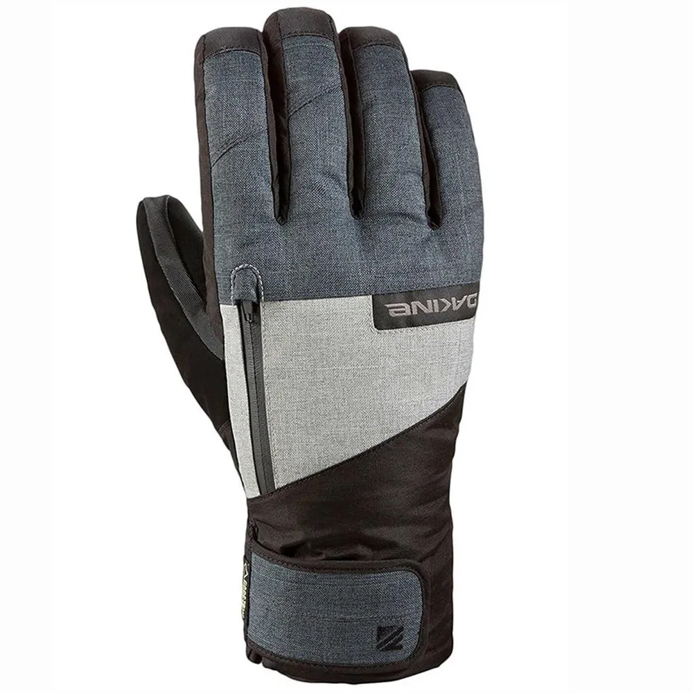 Dakine Mens Titan Carbon Polyester Short Gloves - 01100352-CARBON-S