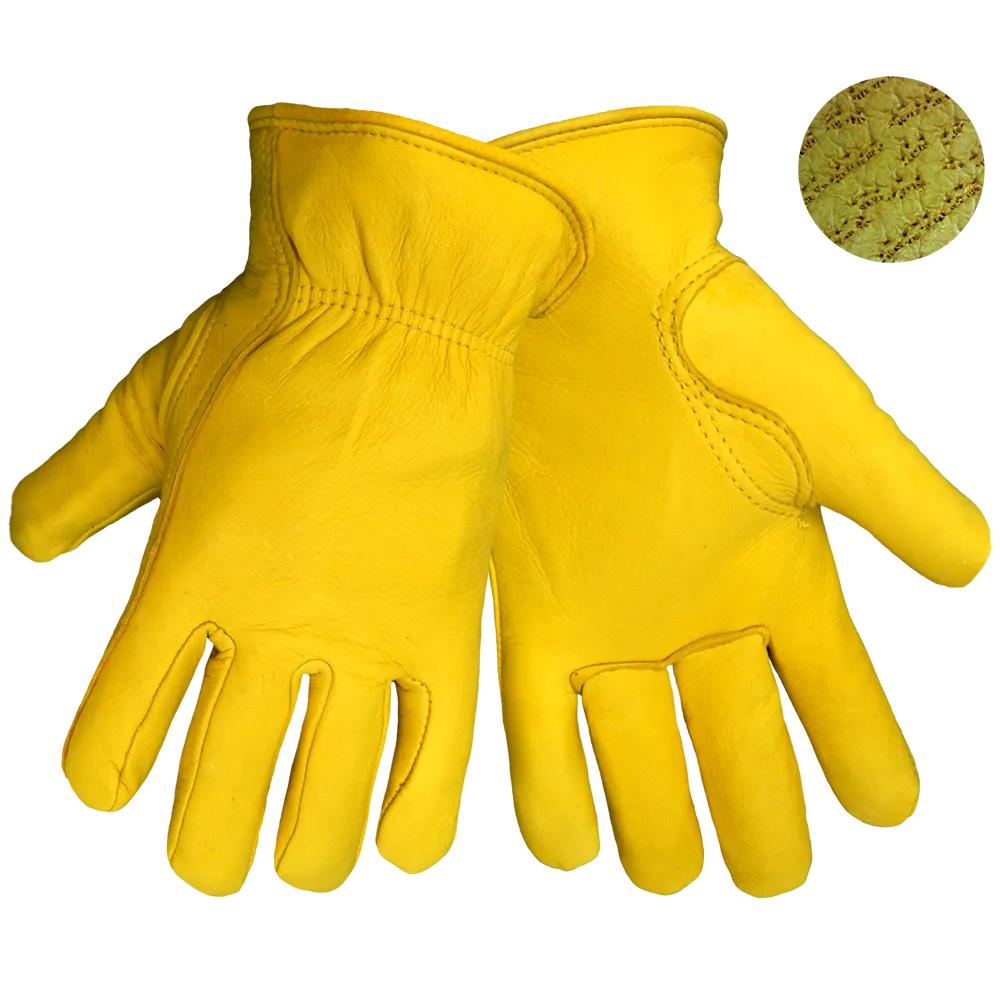 Deerskin Leather Drivers gloves, 3200D Premium Grade With Keystone Thumb