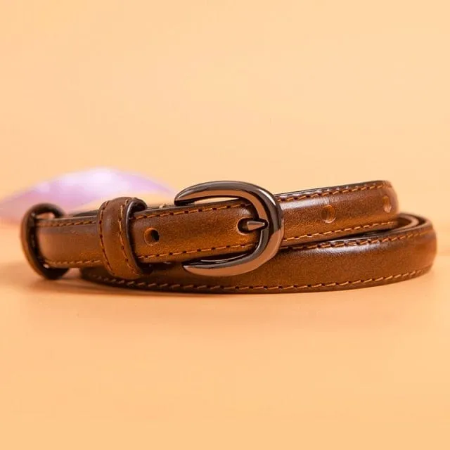 Delilah Real Leather Belt