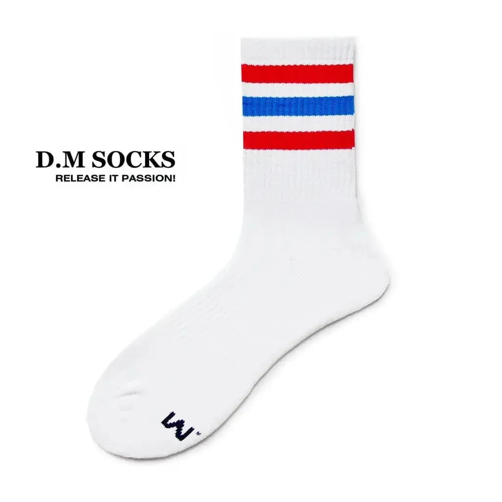 D.M Socks  Rainbow Striped