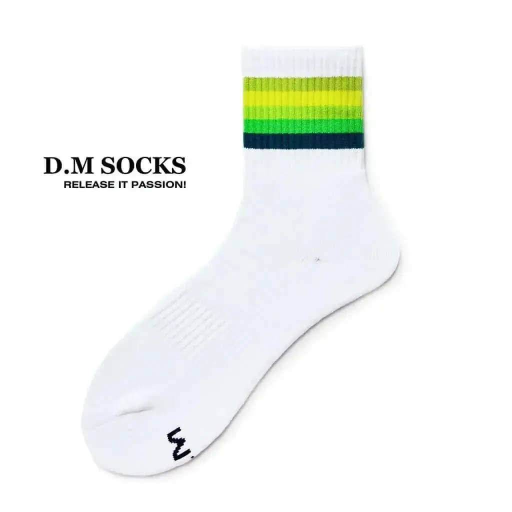 D.M Socks  Rainbow Striped