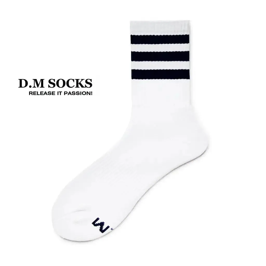 D.M Socks  Rainbow Striped