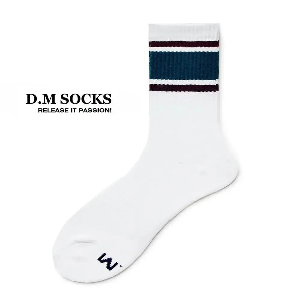 D.M Socks  Rainbow Striped