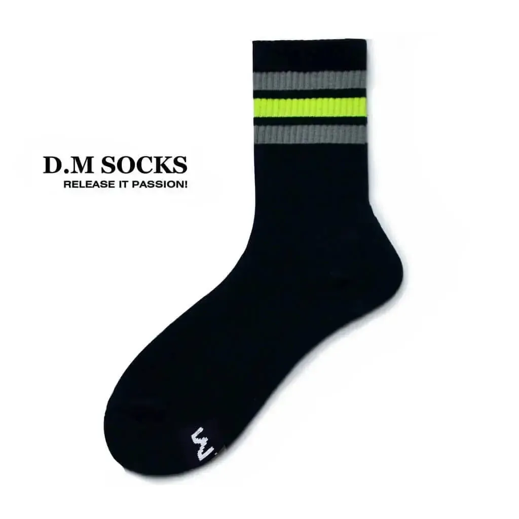 D.M Socks  Rainbow Striped