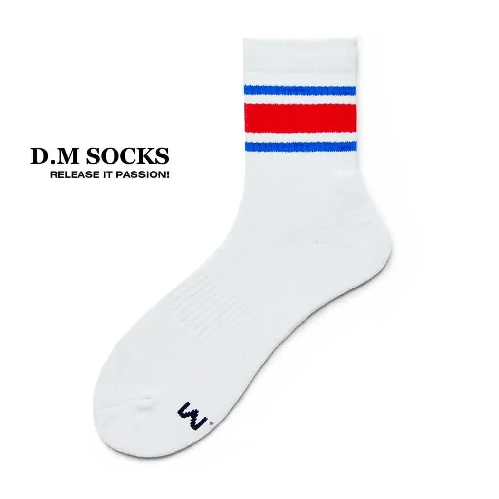 D.M Socks  Rainbow Striped