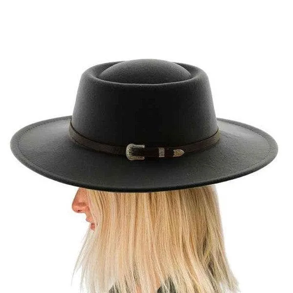 Fall In Montana Belted Hat, 2 Colors