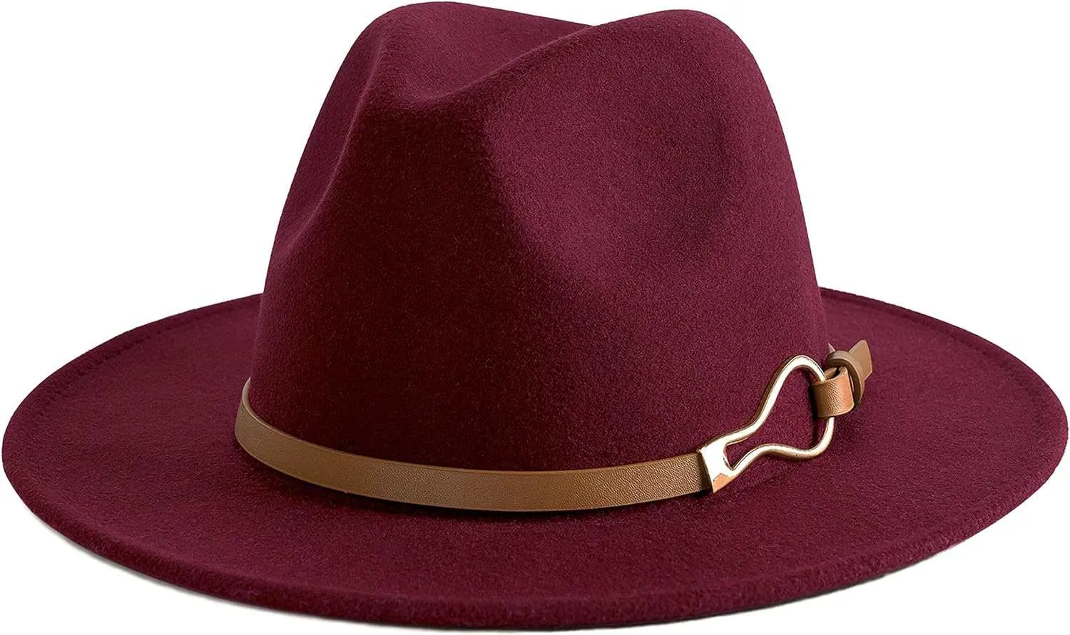 Fashion Women Wide Brim Fedora Floppy Panama Hat