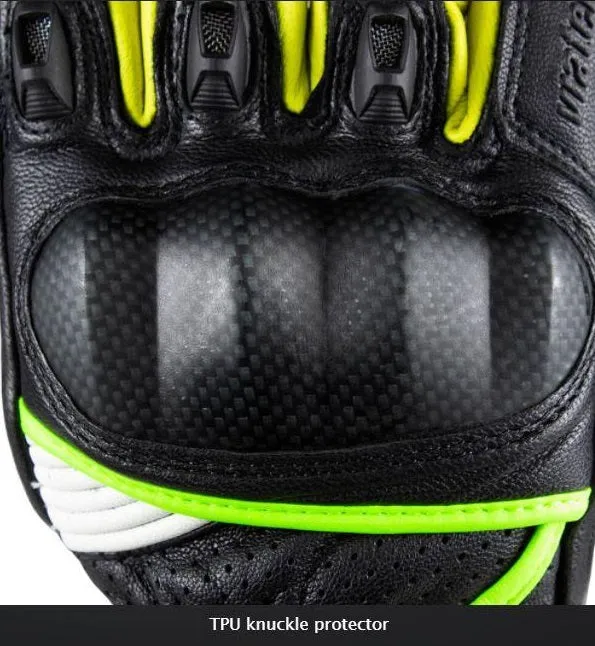 Grid – Full Gauntlet Gloves (Flourescent Green/Yellow )