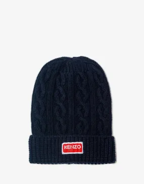 Kenzo Blue Kenzo Paris Wool Beanie