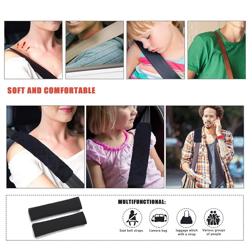 love594 Car Accessories Child Cotton Safety Belt