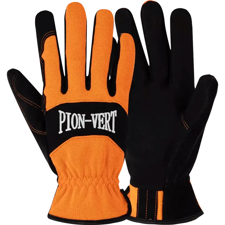 Maxmac Pion-Vert anti-slip leather elastic wrist gloves Cut-Lv1