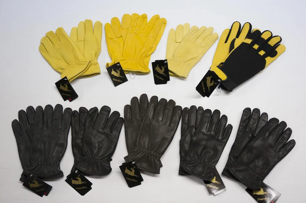 Men's & Ladies Deerskin Gloves