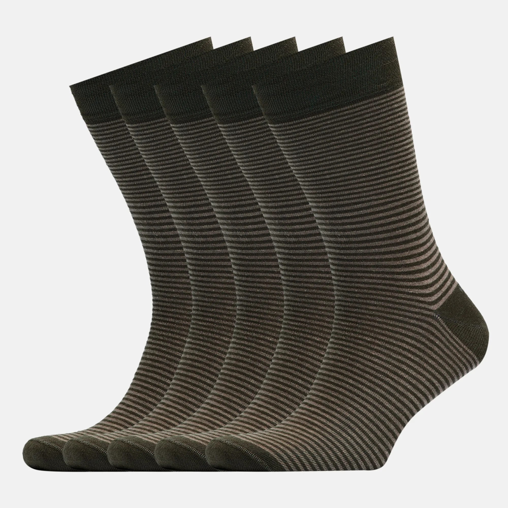 Men's Bamboo Dress Socks • All Striped Design • Pack of 1/3/5 Pairs