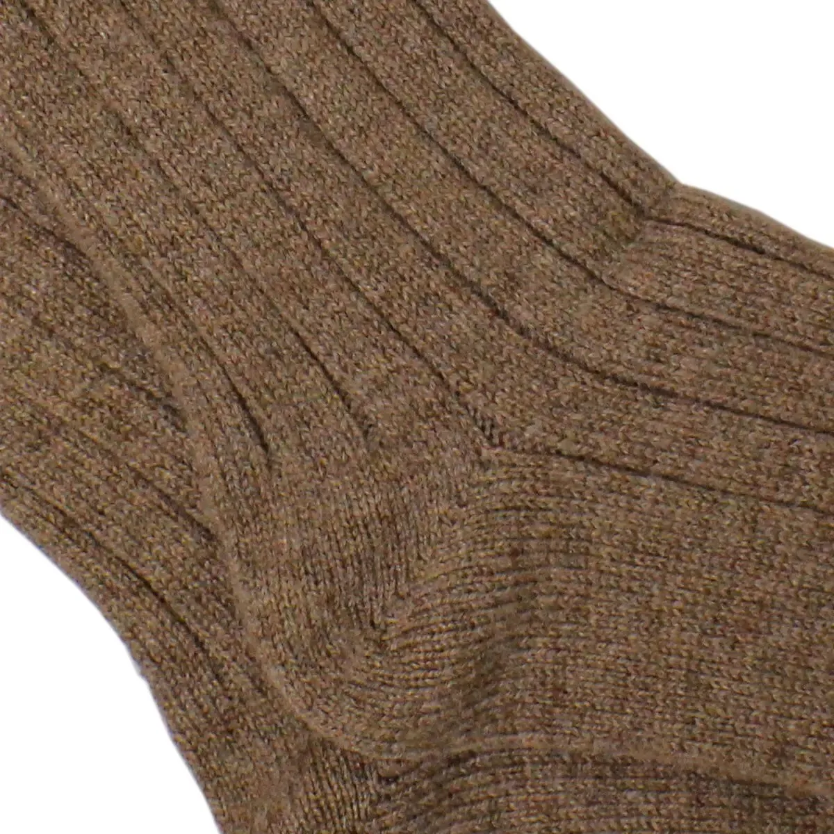 Otter Ribbed Cashmere Blend Socks