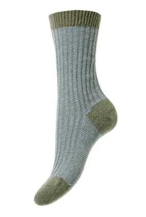 PANTHERELLA~ Iona cashmere blend sock