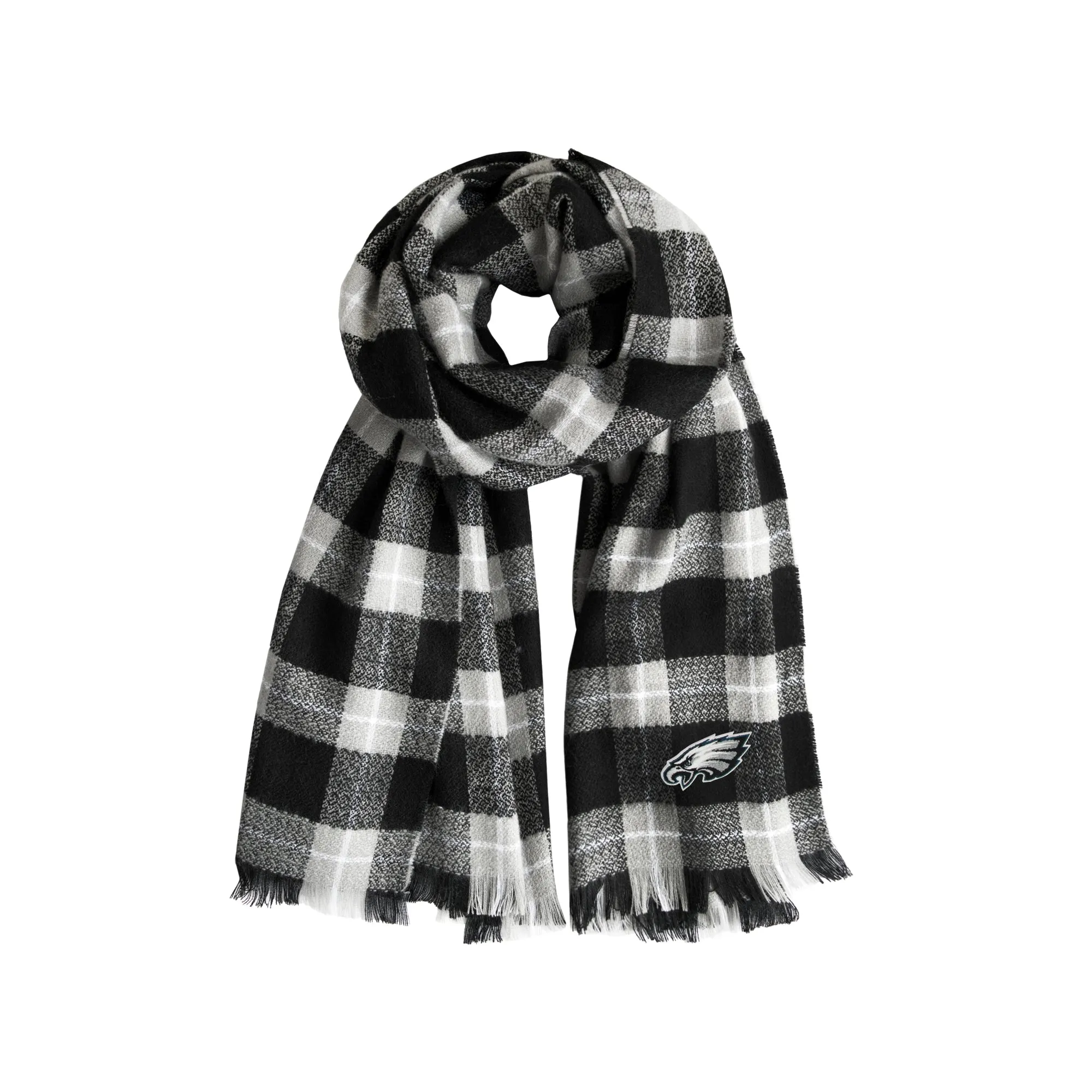 Philadelphia Eagles Plaid Blanket Scarf