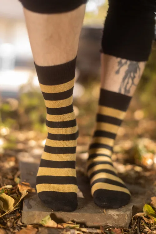 Preppy Striped Tube Socks