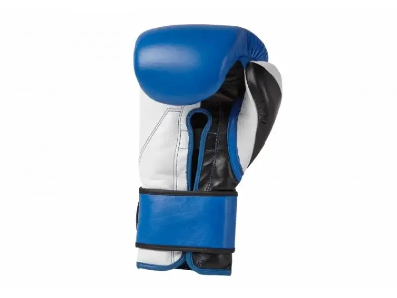 Pro Box 'Pro-Spar' Leather Boxing Gloves - Blue