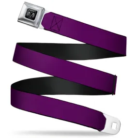 Ram Seatbelt Belt - Purple Webbing