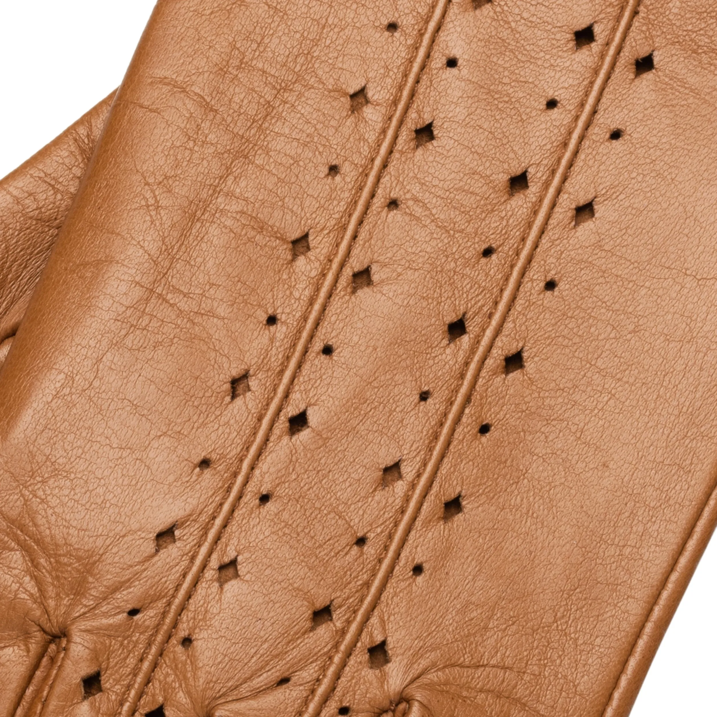 Ravello Camel Leather Gloves