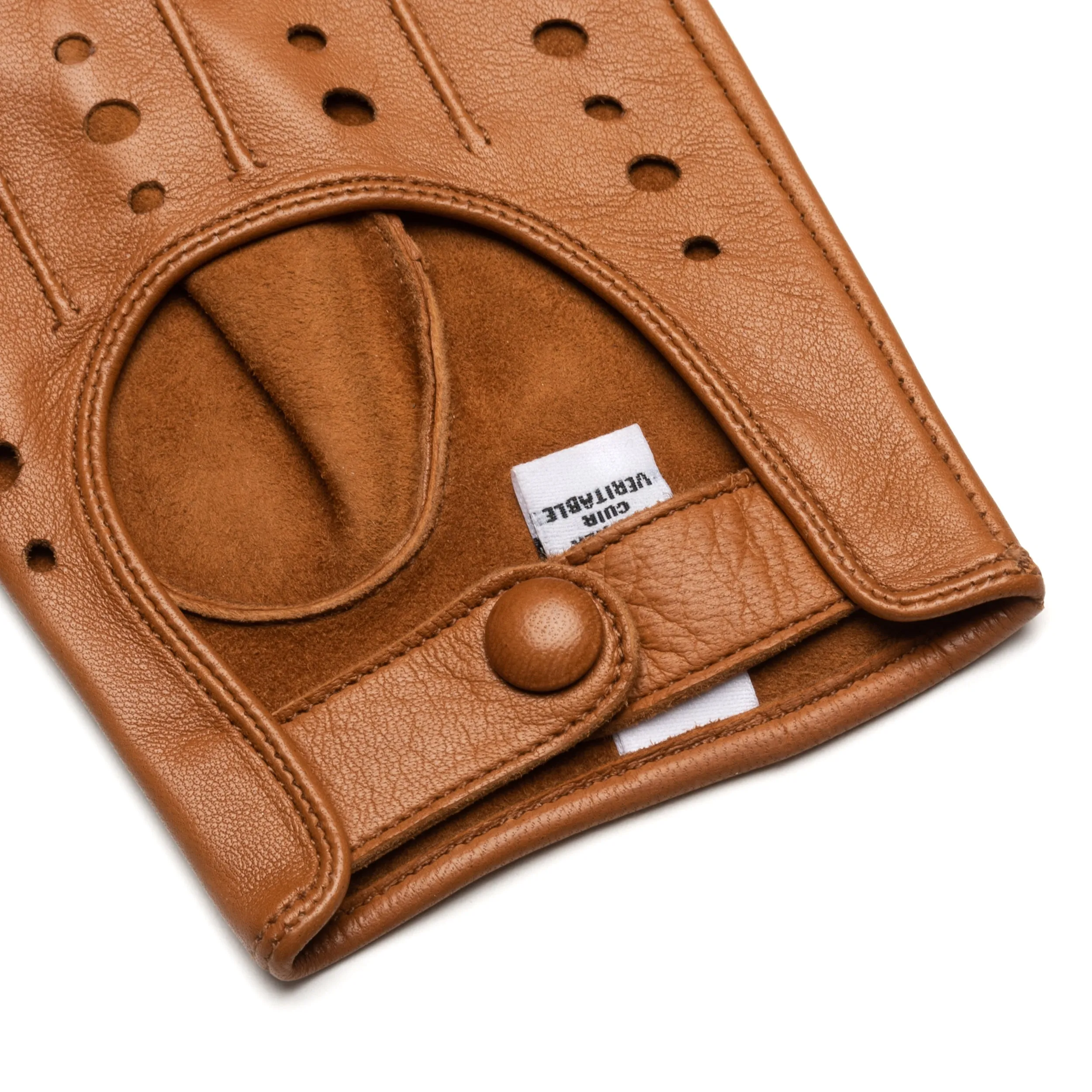 Rimini Camel Leather Gloves