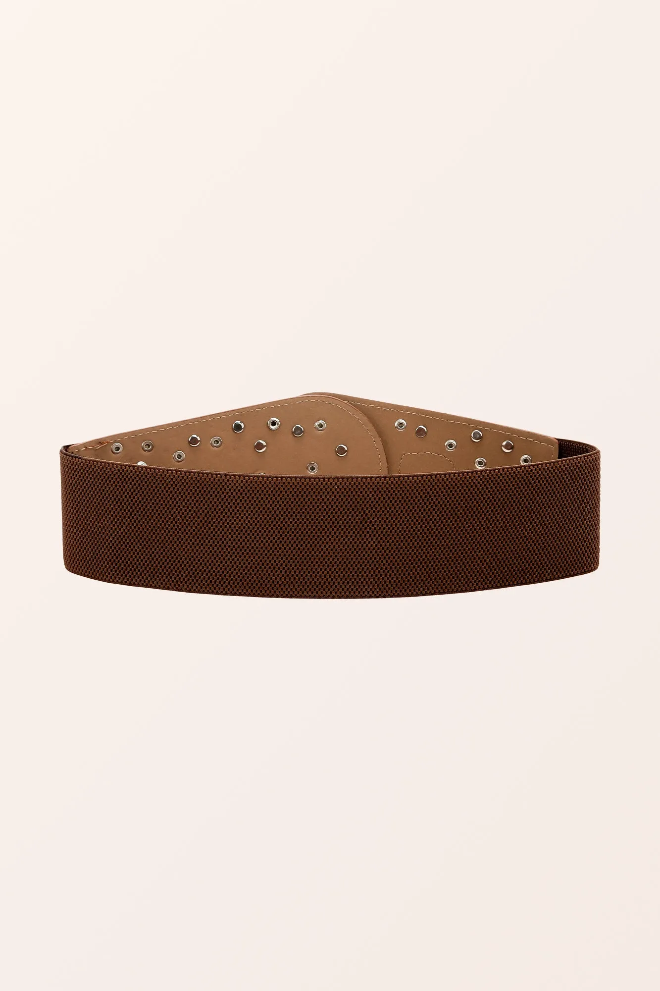 Ring Hook Buckle Belt - Dark Brown