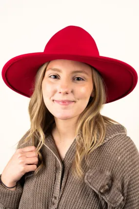 SALE! The Texanna Red Felt Hat