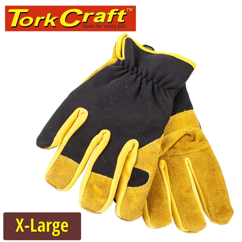 TORK CRAFT GLOVE  LEATHER PALM X-LARGE GL73