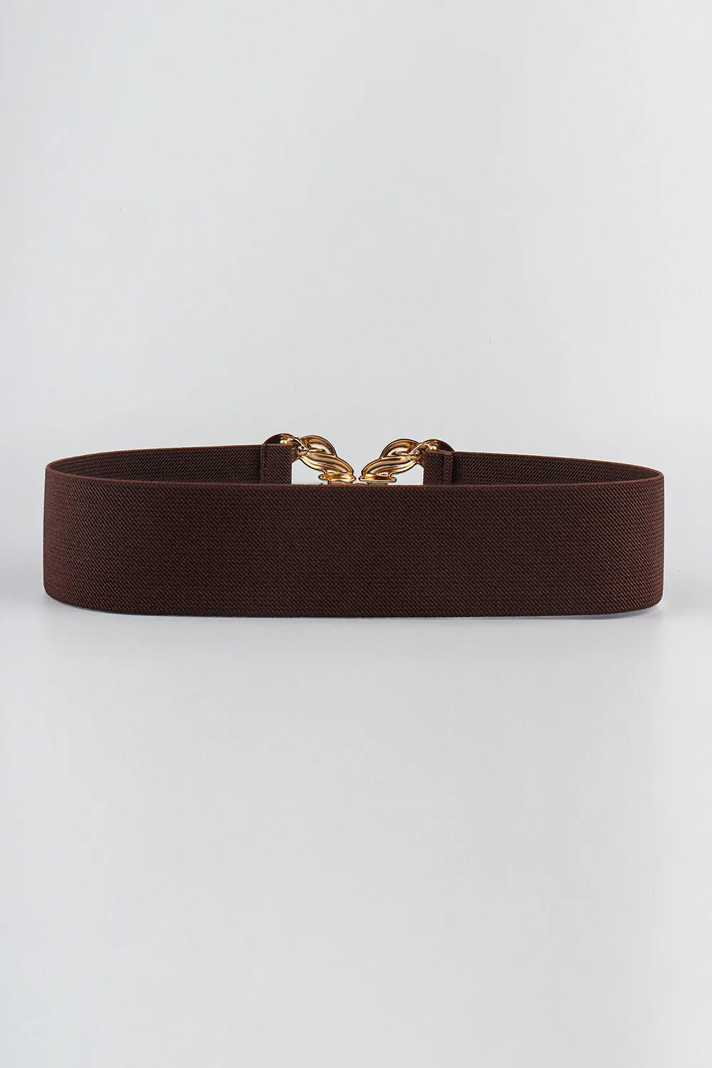 Zinc Alloy Buckle Elastic Belt